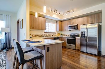 Modern kitchen cabinetry 